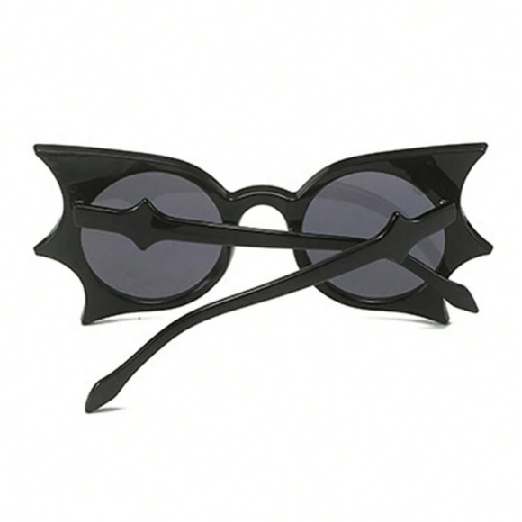 Halloween Spiderweb Bat Black Sunglasses Retro Pinup Fairygrunge Whimsygoth - Picture 4 of 7